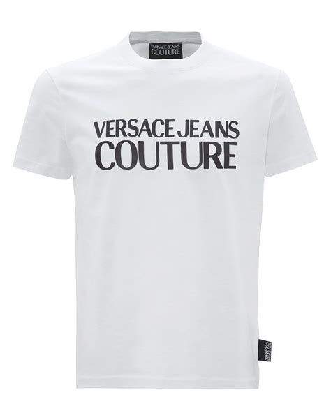 versace jeans t shirt heren|versace jeans couture white shirt.